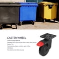 thumbnail image 4 of Heavy Duty Caster, Quiet 400lbs Bearing Anti Impact 5 Inch Caster Wheel Multi Purpose with Brake for Trolley, 4 of 7