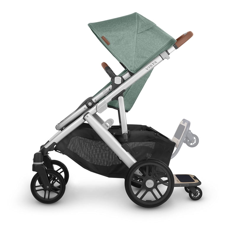 UPPAbaby Vista Stroller Attachment: Piggyback Ride-Along Board,  Eco-friendly Wood, Non-skid Surface - Walmart.com