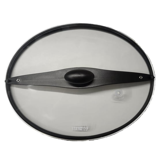 Slow Cooker Glass Oval Lid 12 1/4" x 9 3/4"