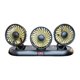 thumbnail image 1 of Ventilador automático de refrigeración contra la base de aire de la base de deslizamiento para vehículos de carro sedán Amarillo 12V, 1 of 8