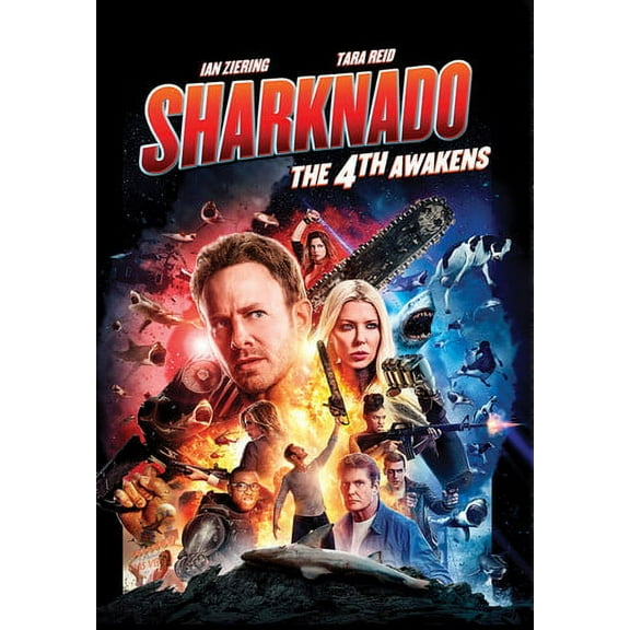 Sharknado: The 4th Awakens (DVD), Cinedigm Mod, Action & Adventure