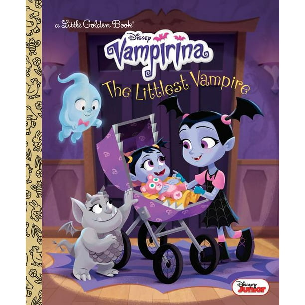 Little Golden Book: The Littlest Vampire (Disney Junior Vampirina ...