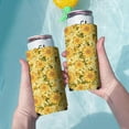 thumbnail image 3 of 2 Pieces Can Cooler Sleeves Insulated Collapsible Can Sleeves Sunflower Farmhouse Soda Beer Can Covers for Bulk for Soda, 3 of 4