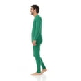 thumbnail image 5 of North 15 Mens Waffle Green Union Suit Underwear-90U-Green-M, 5 of 8