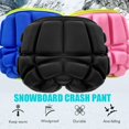 AYFFDIYI MANYUN Kids Skating Protective Butt Pad, Adjustable Thick