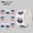 C, variant on Independence Day Stickers 500 Sheets, Patriotic Gift Packaging Sealing Labels for 4th of July Clothes Phone Decor