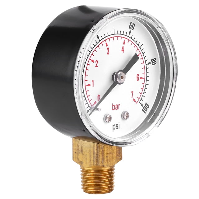 Manómetro Jadeshay 50 mm 1/4 BSPT Medidor de presión Artesanía superior