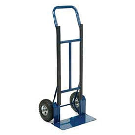 Global Industrial 241582 Strength Steel Hand Truck with Curved Handle, 600 lbs