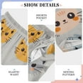 thumbnail image 6 of FORMRS Boys Pajama Pants with Pockets Size 6-8Y Kids Lounge Sleep Bottoms, Cute Cartoon Cat, 6 of 8