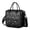 Black-250, variant on Cosmic Starry Night Insulated Lunch Box – Leakproof Dual Compartment Cooler Tote with Celestial and Galaxy Prints for Space Geeks