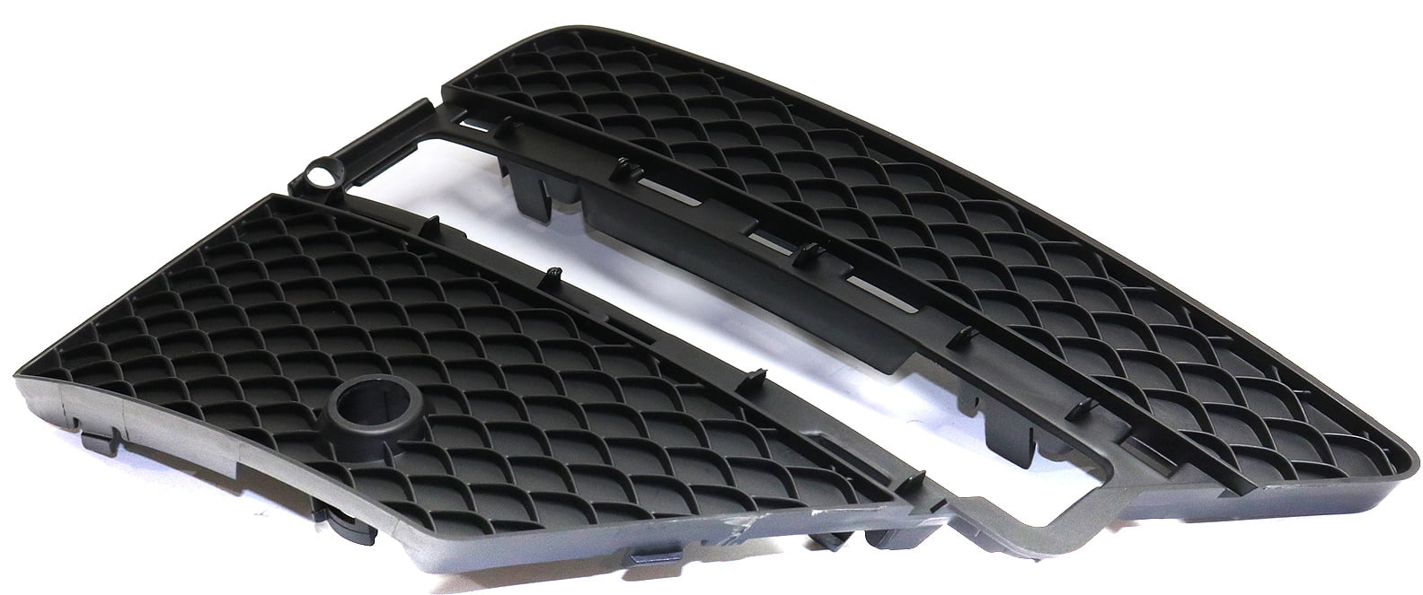 Fog Light Cover Compatible with 2015 Mercedes Benz ML250 2012-2015 ML350 Right Passenger Textured Black