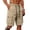 Khaki, variant on Men's Survivor Belted Cargo Short-Reg Men's Heavy Duty Cargo Shorts with Adjustable Belt Loop and Multiple Pockets, Durable Cotton Blend for All Day Wear Army Green XXL