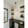 thumbnail image 3 of 10086BKSN-Maxim Lighting-Filter-1 Light Pendant-7 Inches wide by 21 inches high, 3 of 5