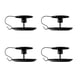 thumbnail image 2 of Candelabro negro con asa, candelabro negro Candelabro vintage de metal con asa Candelabro con asa construido para profesionales Jadeshay A, 2 of 8