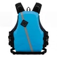 thumbnail image 2 of Koorium Adult Kayak Life Jackets,Safety Swim Vest PFD Buoyancy Vest for Kayaking, Canoeing, SUP & Fishing, 400D Fabric with Phone Pocket, Certified EPE Foam, 2 of 9