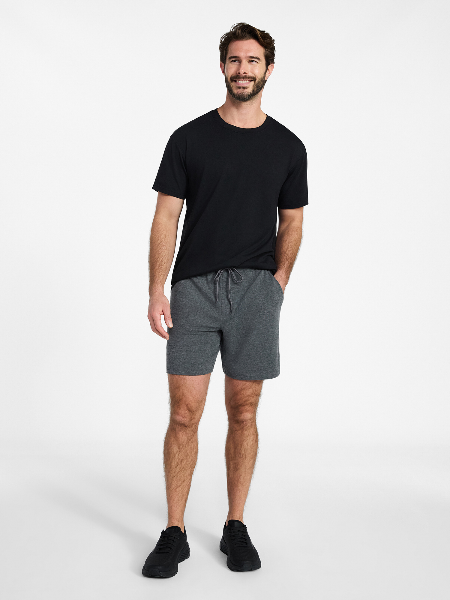 Camiseta de mezcla triple para hombre y talla grande, manga corta, tallas S-4XLT 3