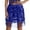 Dark Blue, variant on IWRICH Women's Full Skirt with Sparkly Sequin Fringe Tassel Stretchy Elastic Waist Scarf Clubbing Party Outfit Sky Blue XL