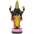 thumbnail image 2 of IBA Indianbeautifulart God Spiritual Figurine Lord Venkateswara Auspicious Hindu God Living Room Home Décor Religious For Car Dashboard-9D, 2 of 7