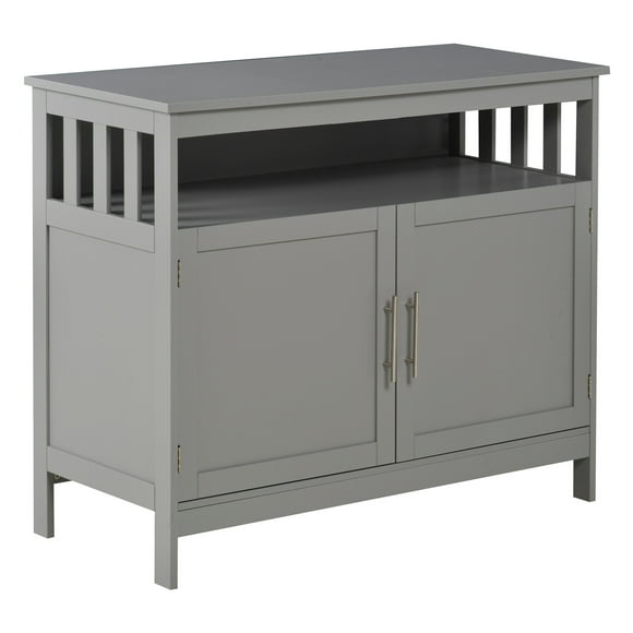 HOMCOM Kitchen Sideboard, Buffet Cabinet, Wooden Storage Console Table