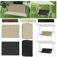 thumbnail image 6 of 2/3 Seater Waterproof Replacement Garden Patio Hammock Shield Swing Chair Covers Bench Seat Cover Backrest Guard BEIGE 138CM X 50CM X 50 CM, 6 of 8