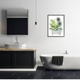 thumbnail image 2 of Stupell Industries Mixed Plant Leaves Antique Bathroom Tub Graphic Art Black Framed Art Print Wall Art, Design by Grace Popp, 2 of 8