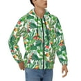 thumbnail image 4 of Zip Up Hoodies for Men - Cactus blooming green Long Sleeve Comfrt Men'S Fashion Hoodies & Sweatshirts, Jackets for Men Hoodies Pullover Clothing Clothes with Pouch, 4 of 5