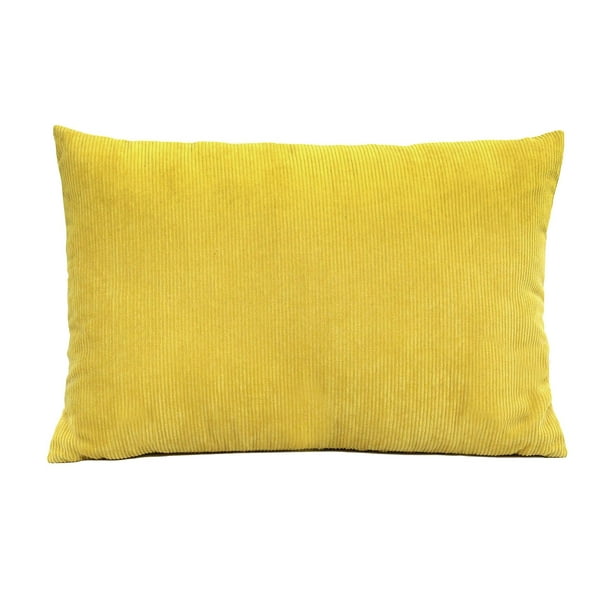 Yellow Lumbar Pillow