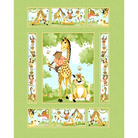 Quilt Fabric Panel - Susybee~Buddies Quilt Panel 35