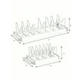 thumbnail image 2 of Pull-Out Pot & Pan Organizer Rack, Adjustable Dividers for Easy Cabinet Access, 2 of 7