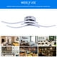 thumbnail image 4 of Lámpara De Techo De Onda Led Lámpara De Techo En Forma De Trifurcado Luces Colgantes Led Minimalistas Modernas 21W 3 Tiras De Led Monstrate HA025649-02, 4 of 5