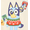 Vanilla Ice, variant on Bluey Toddler Boys Holiday Crewneck Sweatshirt, Sizes 12M-5T