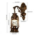 thumbnail image 6 of Vintage LED Wall Lamp Barn Lantern Retro Coal Oil Wall Light European Antique Style, 6 of 8
