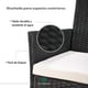 thumbnail image 5 of Sala Para Exterior Jardin Rattan Mimbre De 4 Pzas Con Cojines Skygreen negro G, 5 of 8