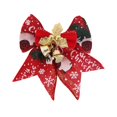 thumbnail image 1 of Lazo de campana pequeño para decoración de árbol de Navidad, artesanías para decoración de fiesta de boda en casa, regalos de Año Nuevo, 4 unids/lote por paquete, 1 of 4