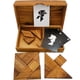 thumbnail image 3 of Juego de Tangram lógico con cartas de juego, juego de rompecabezas de madera, 3 of 5