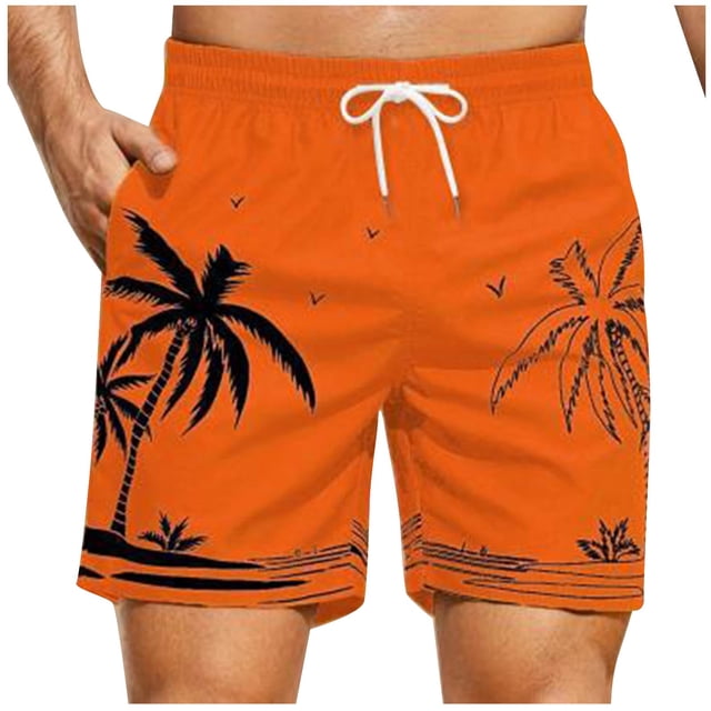 Mens Shorts, Mens Summer Swim Trunks Quick Dry Surf Boardshorts Bathing Suit with Mesh Lining Beach Shorts