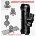 thumbnail image 4 of Brazo de doble enchufe VAZESWIN 2.25 Ball, 21,43 cm, aleación de aluminio, 4 of 9