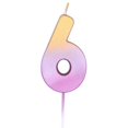 thumbnail image 1 of Pioneer Europe Bougie d'Anniversaire 6 Ans Ombre, 1 of 1