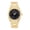 Gold, variant on Men's watch with Arabic numerals, quartz movement, diamond-coated, starry sky, luminous, waterproof, fashionable and trendy