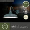 thumbnail image 2 of Vaxcel - Dorado 1-Light Outdoor Wall Sconce in Farmhouse and Barn Style 12.25, 2 of 9