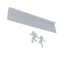 thumbnail image 3 of Floating Shelf Toilet Paper Holder Modern Wall Mount Organizer for Rolls Tissues Valentine's Day Gift, 3 of 8