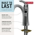 thumbnail image 4 of Delta Faucet 581LF-BLGPM-PP Robinet de Salle de Bain à Poignée Moderne, Trou Unique, Noir Mat, 4 of 5