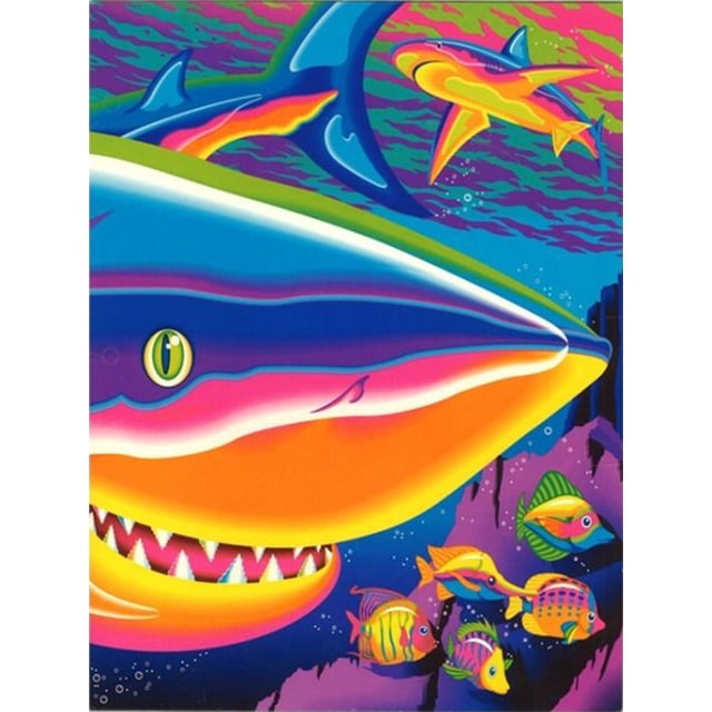 Diamond Painting (DE7971) 5D DIY Shark Square Rhinestone Imagen Kits 30x40cm FLhrweasw Nuevo