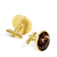 thumbnail image 3 of Thanksgiving Stylish Stainless Steel Shirt Cufflinks for Formal Attire, Wedding, and Business Meetings, 3 of 6
