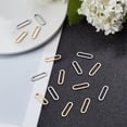 thumbnail image 4 of About 80pcs 2 Colors Oval Connecting Rings 304 Stainless Steel Linking Rings 20mm Long Smooth Frame Connector for Bracelet Necklace Jewelry Making, 4 of 9