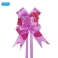 thumbnail image 3 of Uxcell 8" Pull Bows Gift Wrapping Pull Bow Heart Pattern Baskets Present Bows Knot Ribbon Rose Red 300 Pcs, 3 of 6