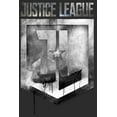 thumbnail image 2 of Women's Zack Snyder Justice League Smoke and Stone Shield Logo  Graphic Tee Black 2X Large, 2 of 4