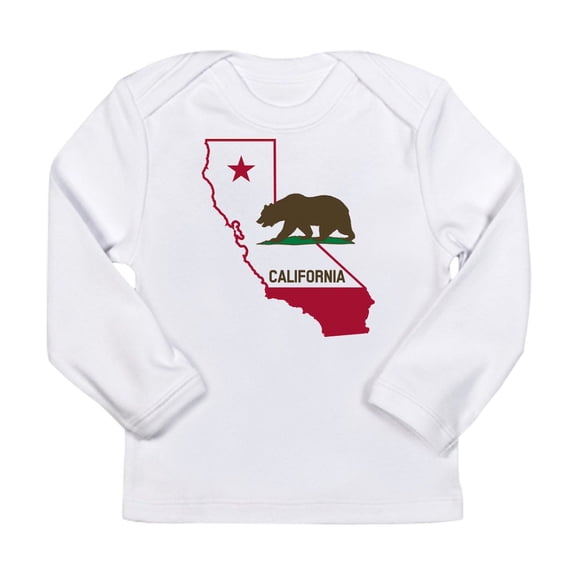 CafePress - CALI STATE W BEAR Long Sleeve T Shirt - Long Sleeve Infant T-Shirt