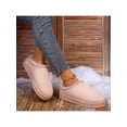 thumbnail image 6 of Women's Plush Fleece Slippers Boots with Fuzzy Lining - Warm & Comfortable Autumn Winter House Shoes, 6 of 7
