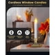 thumbnail image 2 of Velas para ventana SURAIELEC que funcionan con pilas y temporizador, paquete de 4, 2 of 7